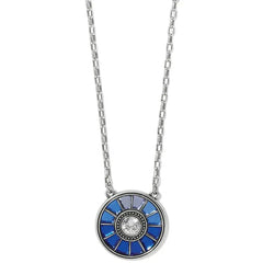 Bellissima Blues Small Pendant Necklace Front View