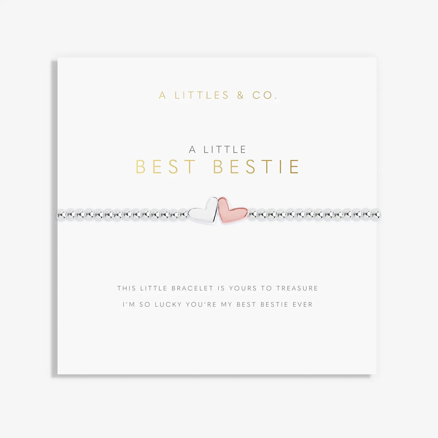 A Little Best Bestie Bracelet Card View