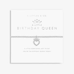 A Little Birthday Queen Bracelet Card View