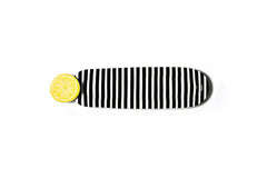 Black Stripe - Mini Skinny Oval Platter Attachment View