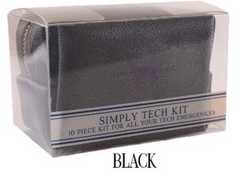 Simply tech kit in the color black.