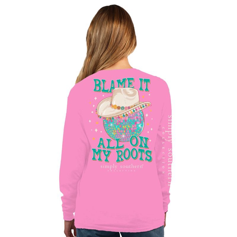 On My Roots Long Sleeve - Simply Southern