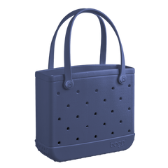 Blue color baby bogg bag.