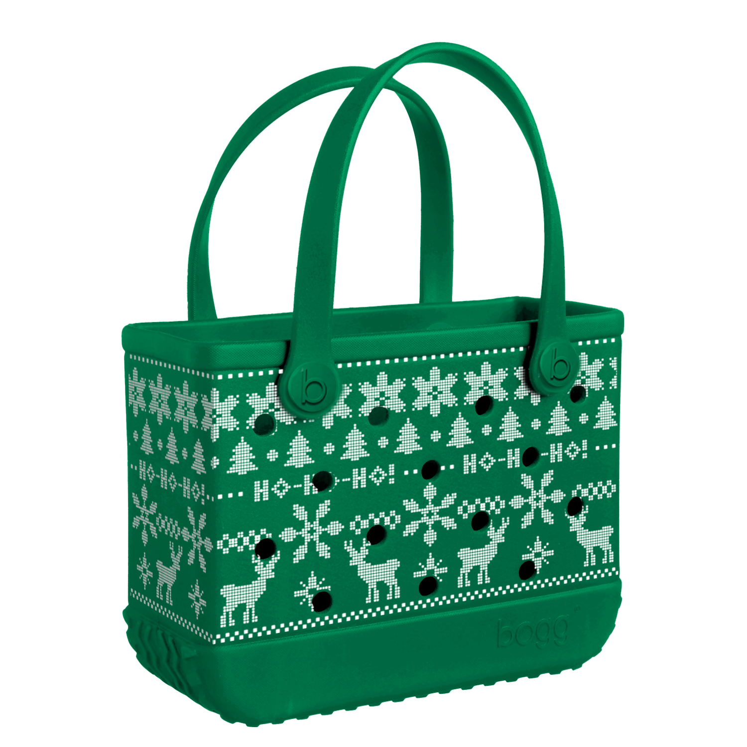 Green Ugly Sweater Bitty Bogg Bag