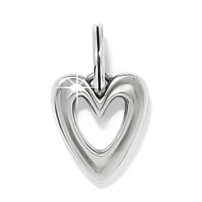 Cascade Open Heart Charm