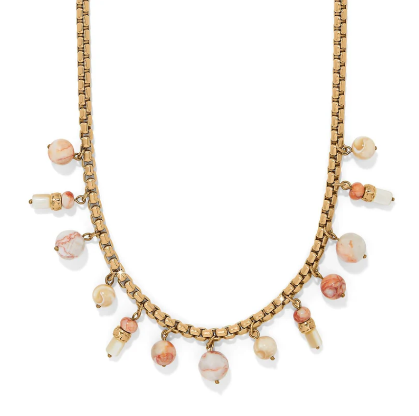 Contempo Neuvo Rosado Drop Necklace