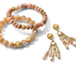 Contempo Nuevo Rosado Stretch Bracelet