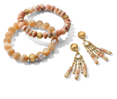 Contempo Nuevo Rosado Stretch Bracelet