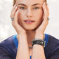 Pretty Tough Heart Black Color Watch Band - Brighton Designs