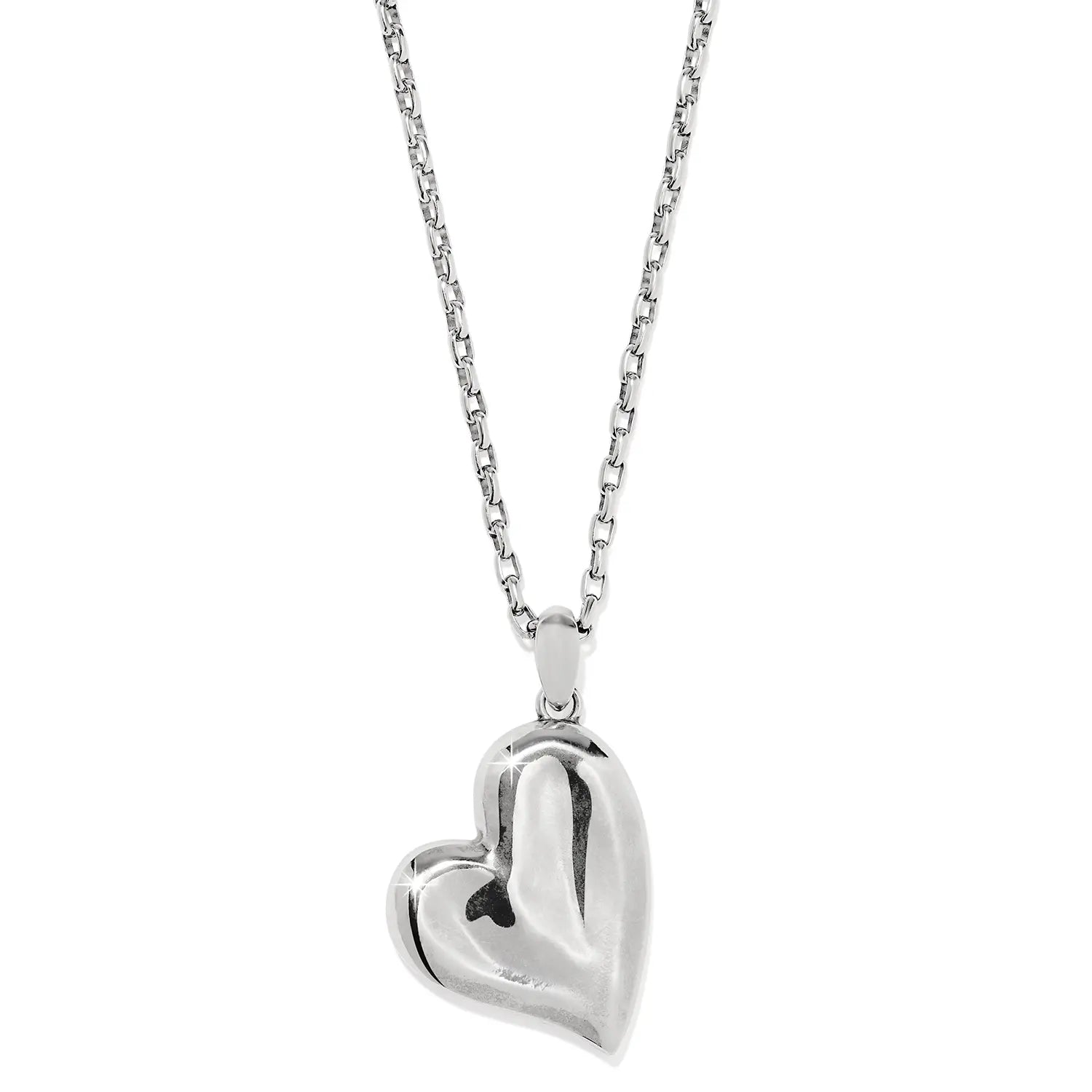 Cascade Heart Necklace Back View