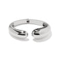 Pretty Tough Droplet Hinged Bangle Front View