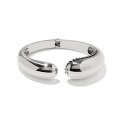 Pretty Tough Droplet Hinged Bangle Front View