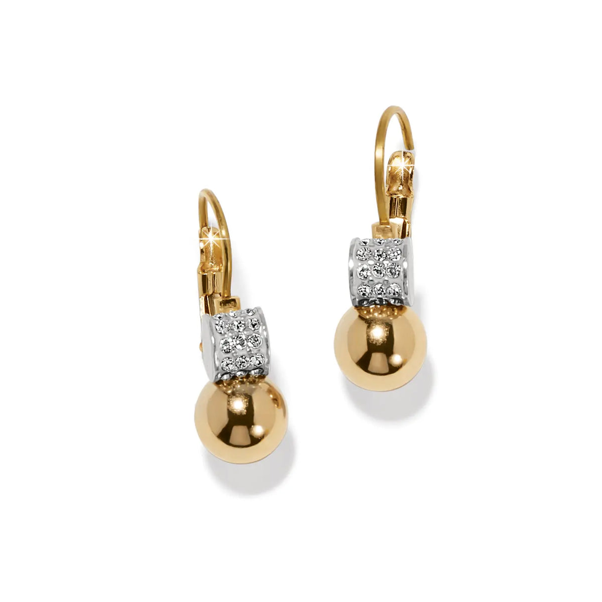 Meridian Petite Leverback Earrings Front View