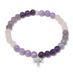 Enchanting Cross Stretch Bracelet