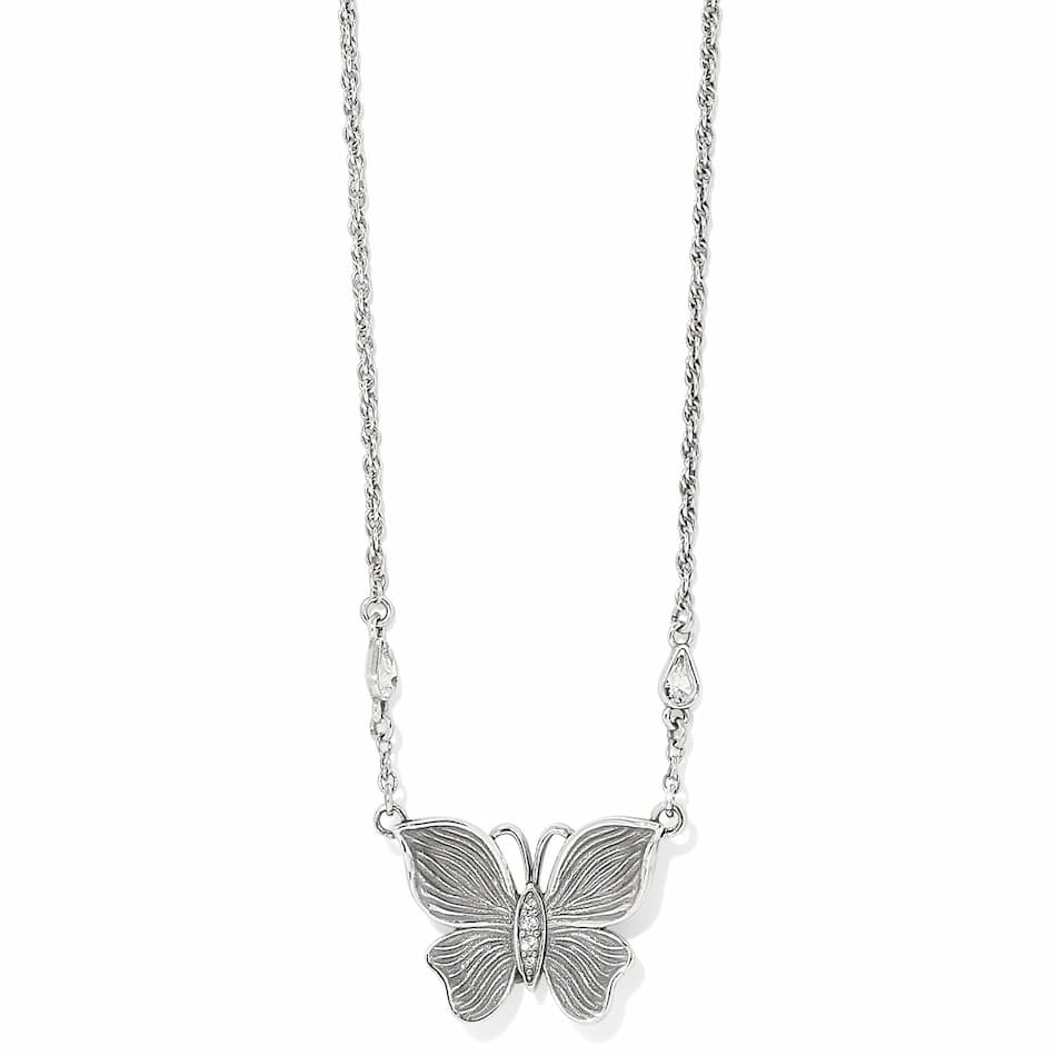 Brighton Everbloom Flutter Silver Pendant Necklace