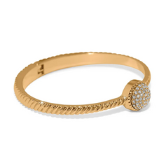 Illumina Celeste Dome Hinged Bangle