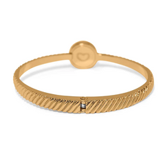 Illumina Celeste Dome Hinged Bangle