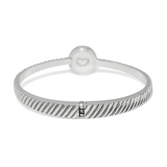 Illumina Celeste Dome Hinged Bangle