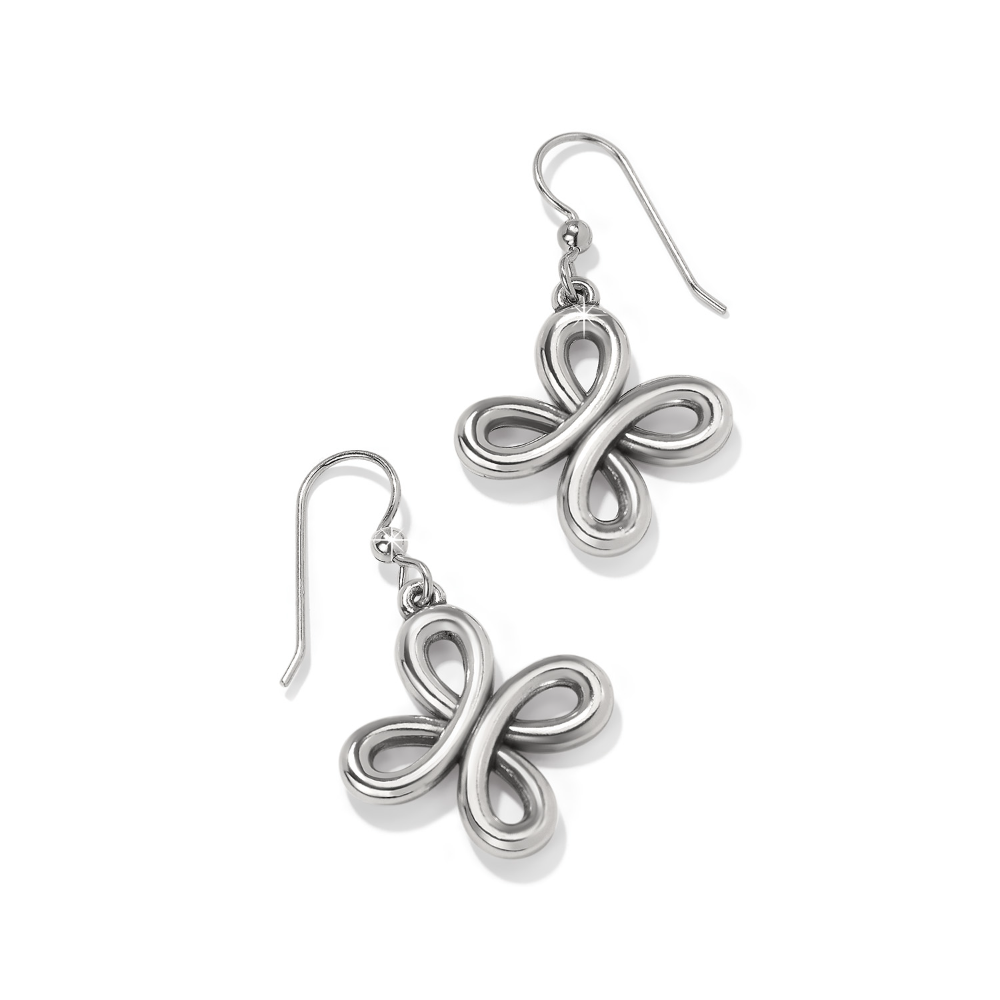 Interlok Curve French Wire Earrings