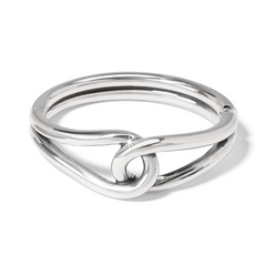 Interlok Curve Hinged Bangle.