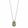 Brighton Interlok Harmony Two-Tone Necklace - Silver and Gold