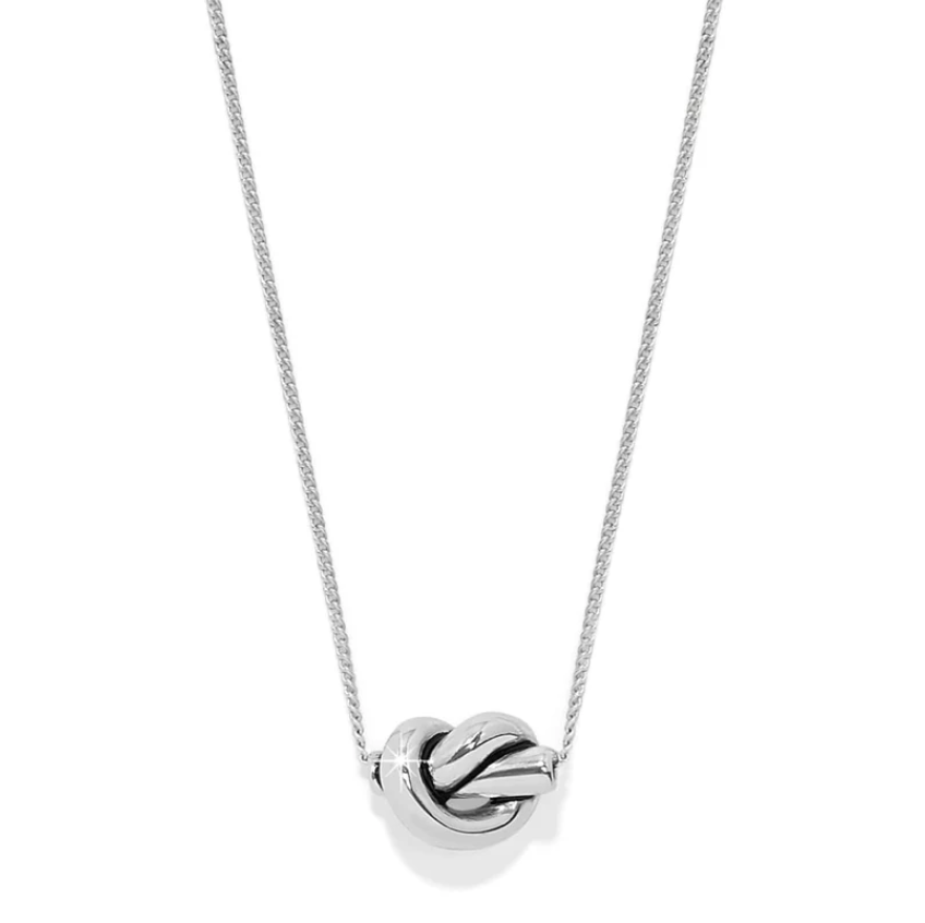 Interlok Single Knot Mini Necklace