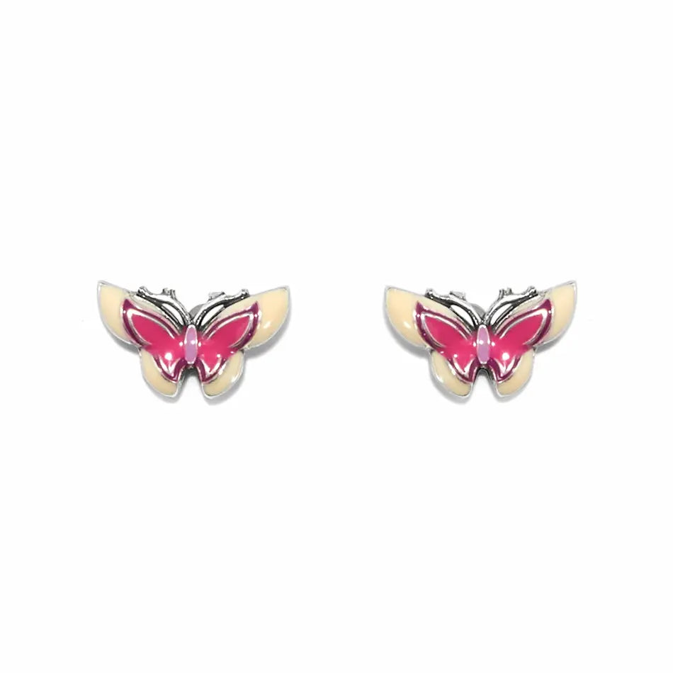 Kyoto In Bloom Butterfly Post Earrings - Brighton