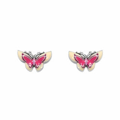 Kyoto In Bloom Butterfly Post Earrings - Brighton