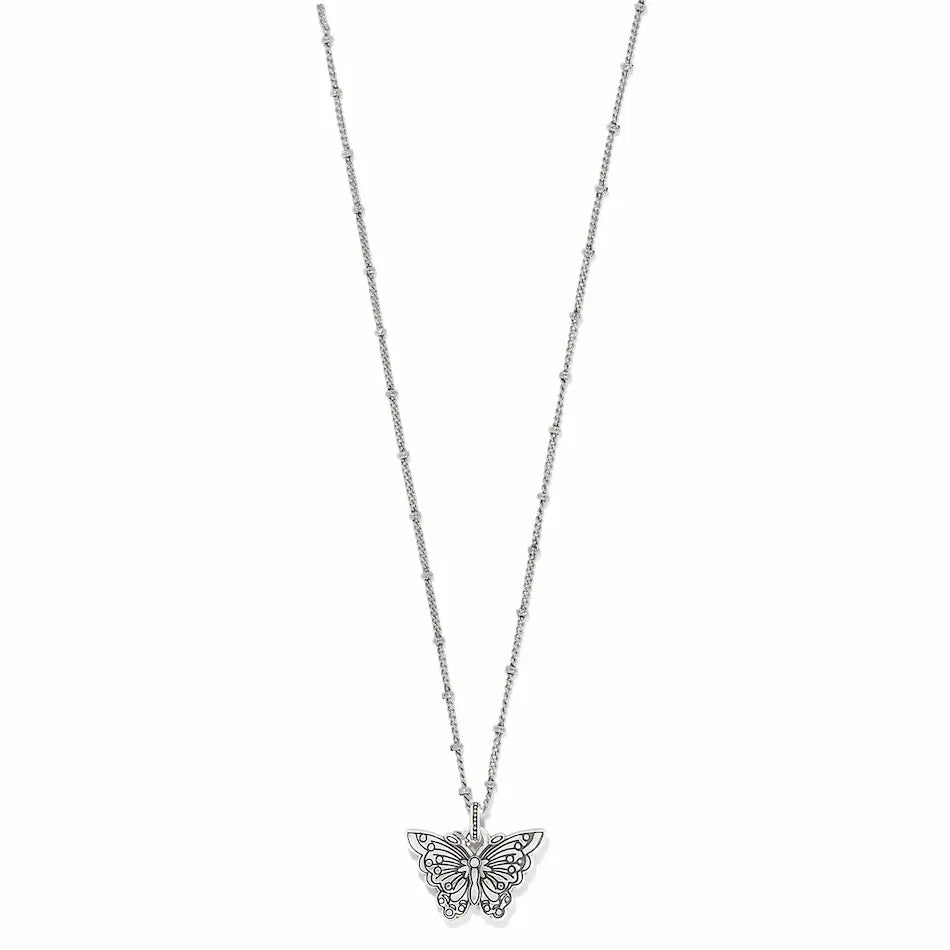 Kyoto In Bloom Butterfly Short Necklace