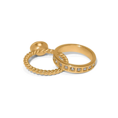 Love Knows Duo Rings