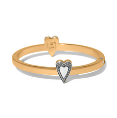 Love Messages Be Bold Hinged Bangle