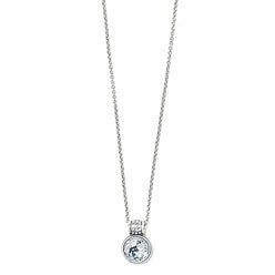 Brighton Meridian Aurora Petite Necklace - Silver