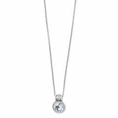 Brighton Meridian Aurora Petite Necklace - Silver