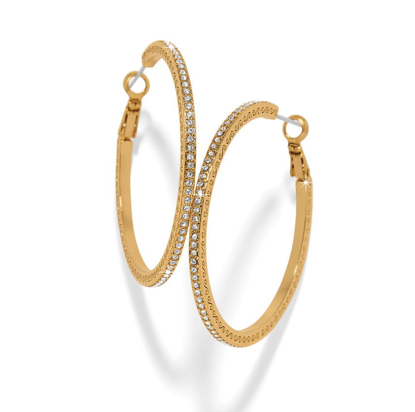 Meridian Eclipse Thin Large Hoop Earrings