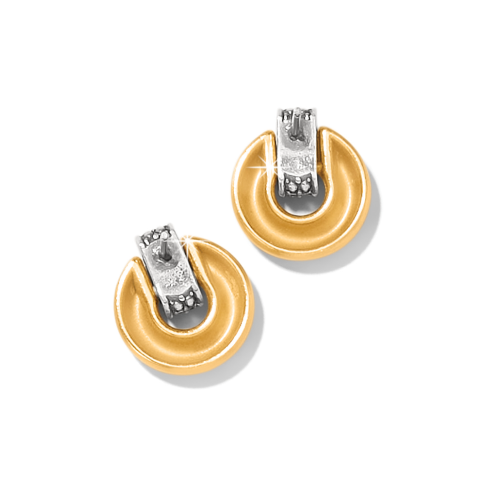 Meridian Geo Mini Post Drop Earrings.