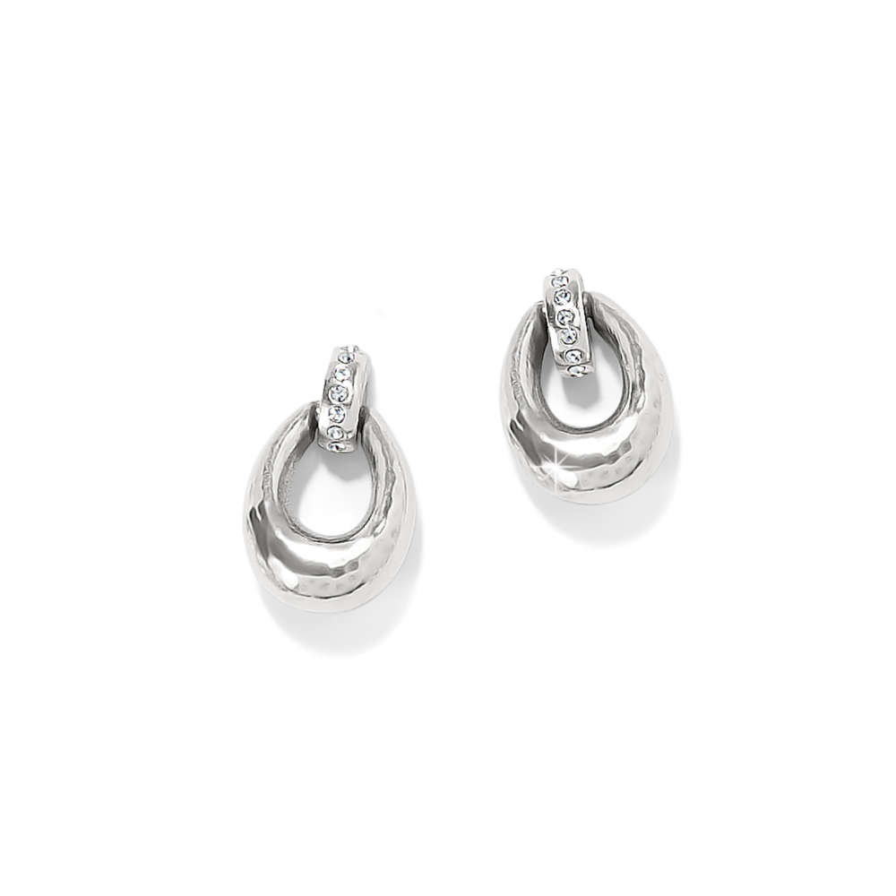 Meridian Orbit Post Drop Earrings.