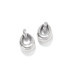 Meridian Orbit Post Drop Earrings.