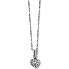Brighton Meridian Zenith Silver Heart Necklace.