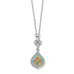 Mosaic Cerrillos Petite Teardrop Necklace