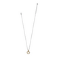 Mosaic Two Tone Link Ring Necklace