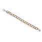 Pebble Link Two Tone Bracelet