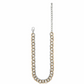 Pebble Link Two Tone Necklace