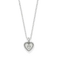 Pretty Tough Amour Heart Necklace