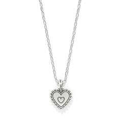 Pretty Tough Amour Heart Necklace