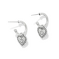 Pretty Tough Amour Heart Post Drop Earrings