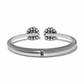 Pretty Tough Blossom Open Hinged Bangle