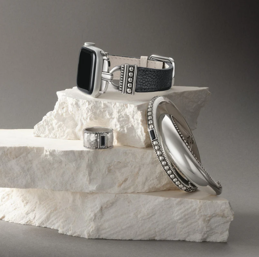 Pretty Tough Gem Wide Band Ring