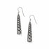 Brighton Pretty Tough Pyramid French Wire Earrings - Silver Plated
