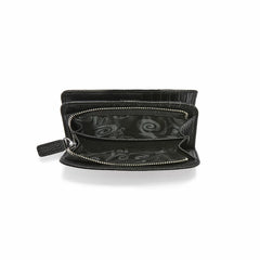 Brighton Pretty Tough Stud Medium Wallet - Black