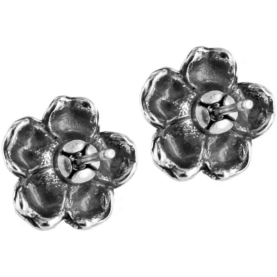 Retro Garden Mini Post Earring Back View